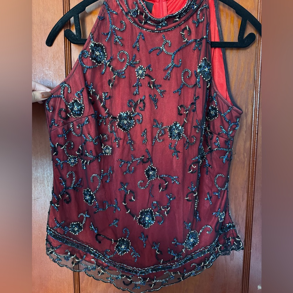 Women’s Beaded Top Sz L/G